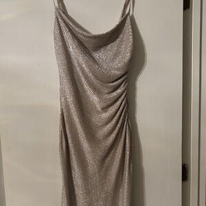 Laundry by Shelli Segal Champagne Dress, long